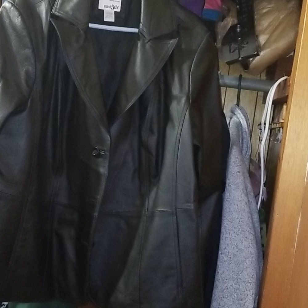 Leather jacket